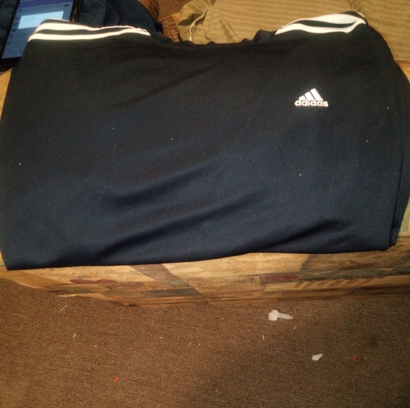 Addidas Sport nylon Sweat Shirt Made In Thailand Vintage After Y2K - Picture 7 of 8